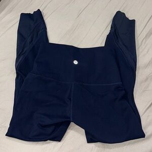 lululemon athletica Navy Blue Leggings